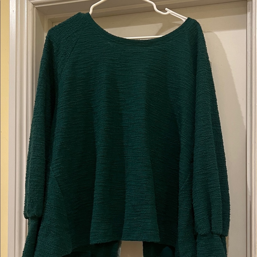 Anthropologie Women's Green Sweater